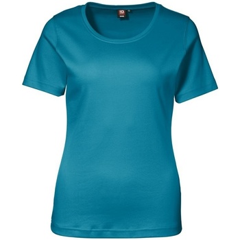 textil Mujer Camisetas manga corta Id ID254 Azul