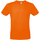 textil Hombre Camisetas manga larga B And C TU01T Naranja