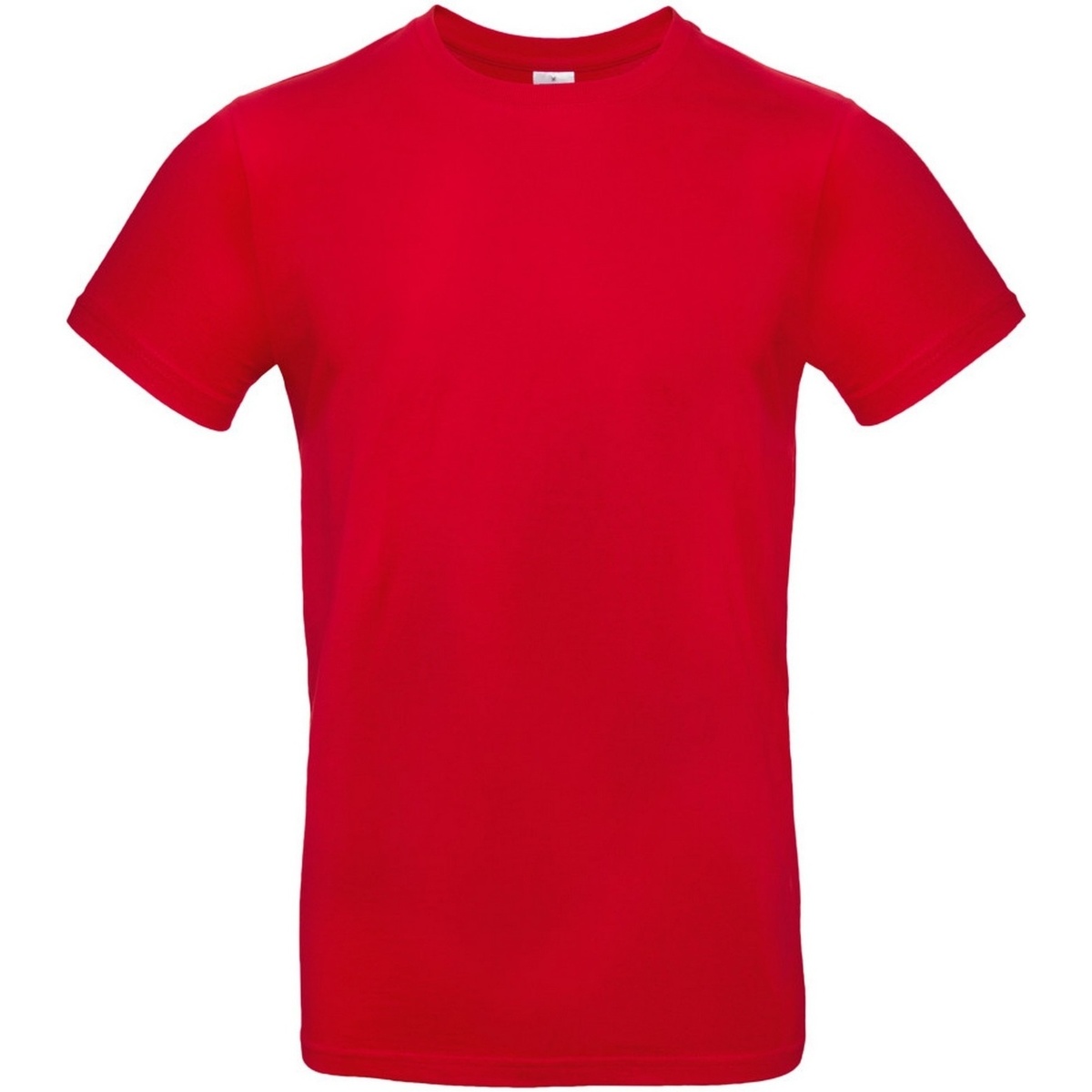 textil Hombre Camisetas manga larga B And C TU03T Rojo