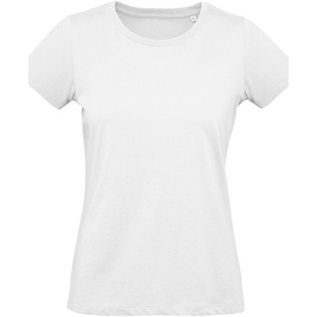 textil Mujer Camisetas manga larga B And C Inspire Blanco