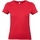 textil Mujer Camisetas manga larga B And C E190 Rojo
