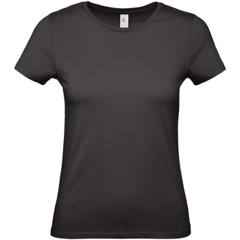 textil Mujer Camisetas manga larga B And C E150 Negro