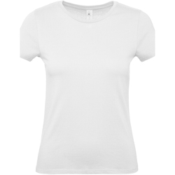 textil Mujer Camisetas manga larga B And C E150 Blanco