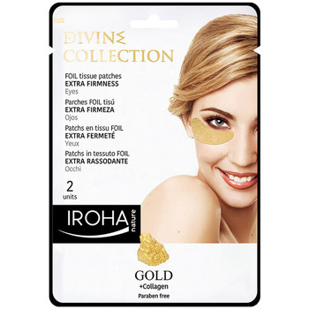 Belleza Mujer Cuidados especiales Iroha Nature Gold Tissue Eyes Patches Extra Firmness 