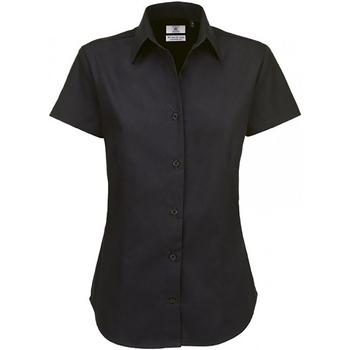 textil Mujer Camisas B And C SWT84 Negro