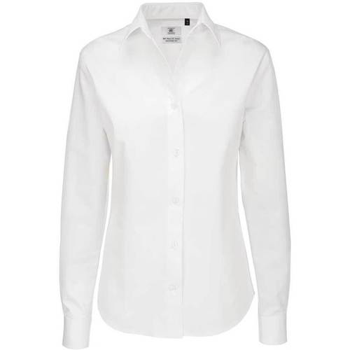 textil Mujer Camisas B And C SWT83 Blanco