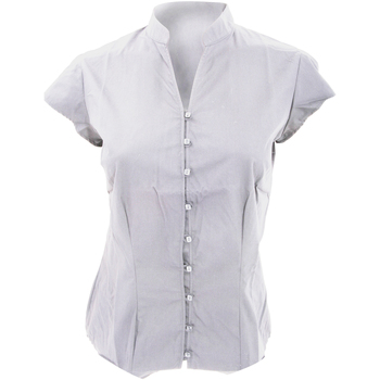 textil Mujer Camisas Kustom Kit KK727 Blanco