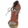 Zapatos Mujer Sandalias Pollini PA1602 Rojizo