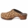 Zapatos Mujer Zuecos (Clogs) Sanita CAROLINE Leopardo