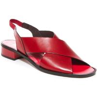 Zapatos Mujer Sandalias Plumers 3840 Rojo