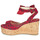 Zapatos Mujer Sandalias Lola Ramona NINA Rojo / Negro