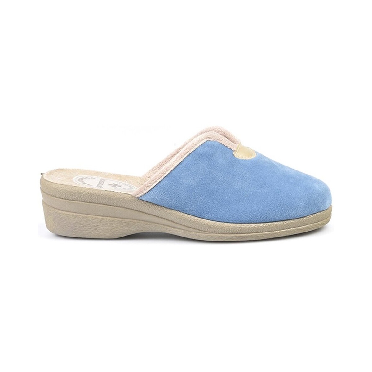 Zapatos Mujer Derbie & Richelieu Selquir Zapatillas de Casa  Abertura 66834 Azulón Azul