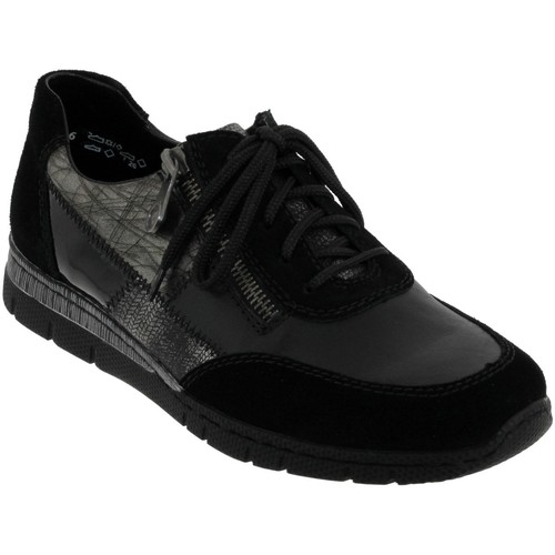 Zapatos Mujer Richelieu Rieker N5320 Negro