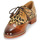Zapatos Mujer Derbie Melvin & Hamilton BETTY-4 Marrón / Leopardo