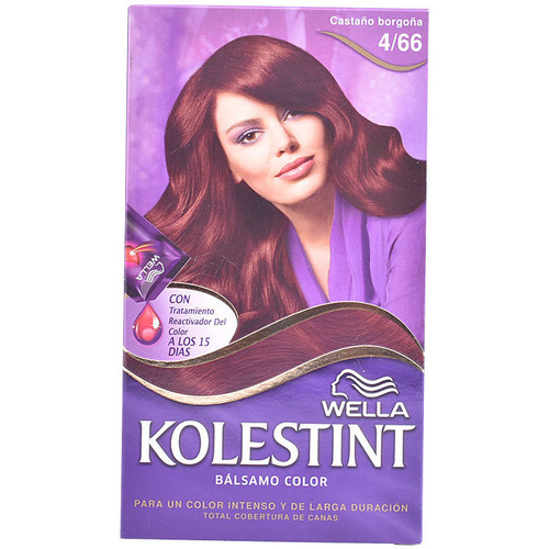 Belleza Mujer Coloración Wella Kolestint Kolestint Tinte Bálsamo Color 4,66 Castaño Borgoña 