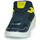 Zapatos Niño Zapatillas bajas Geox J XLED BOY Azul / Amarillo / Led