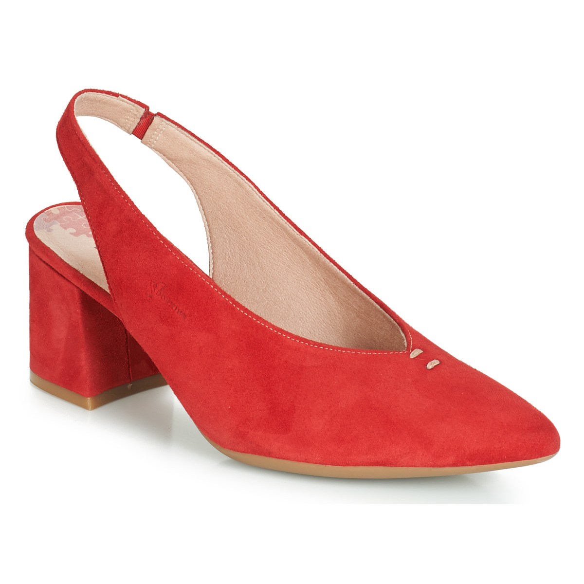Zapatos Mujer Zapatos de tacón Dorking 7806 Rojo