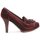 Zapatos Mujer Zapatos de tacón Roberto Cavalli QDS629-VL415 Rojo / Burdeo