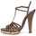 Zapatos Mujer Sandalias Roberto Cavalli QDS627-PM027 Bronce