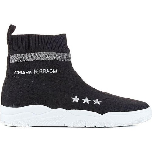 Zapatos Mujer Zapatillas bajas Chiara Ferragni CF1948 BLACK Negro