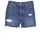 textil Mujer Shorts / Bermudas Levi's 502 HIGH RISE SHORT Azul / Medium