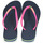 Zapatos Mujer Chanclas Havaianas SLIM BRASIL LOGO Navy / Rosa
