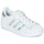 Zapatos Niña Zapatillas bajas adidas Originals SUPERSTAR C Blanco / Plata