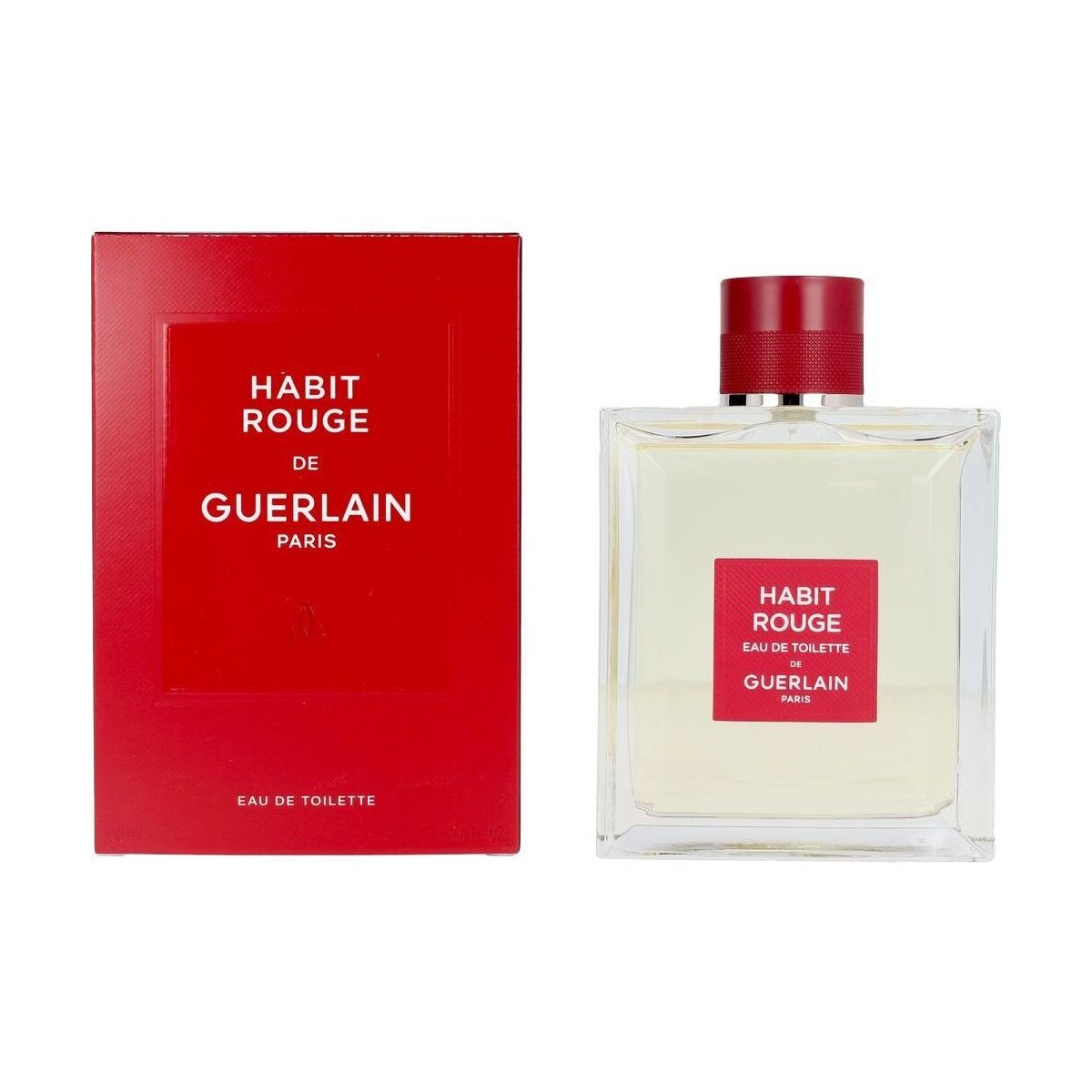 Belleza Hombre Colonia Guerlain Habit Rouge - Eau de Toilette - 100ml - Vaporizador Habit Rouge - cologne - 100ml - spray