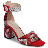 Zapatos Mujer Sandalias Fericelli JEZI Rojo