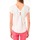 textil Mujer Camisetas manga corta Little Marcel T-shirt E15FTSS0122 Tola Blanc Blanco