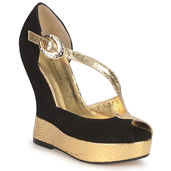 Zapatos Mujer Sandalias Terry de Havilland PENNY Black-gold
