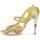 Zapatos Mujer Sandalias Roberto Cavalli RPS678 Serpiente / Verde