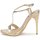 Zapatos Mujer Sandalias Roberto Cavalli RDS736 Gold