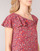 textil Mujer Tops / Blusas Ikks BN11345-35 Coral / Multicolor