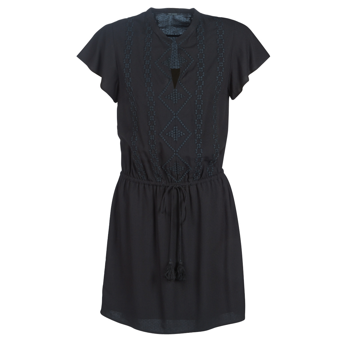 textil Mujer Vestidos cortos Ikks BN30035-02 Negro