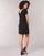 textil Mujer Vestidos cortos Ikks BN30105-02 Negro