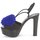 Zapatos Mujer Sandalias Moschino Cheap & CHIC CA1608 Negro azul / Klein