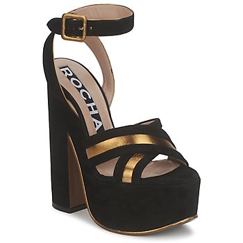 Zapatos Mujer Sandalias Rochas RO18238 Negro
