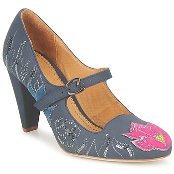 Zapatos Mujer Zapatos de tacón Maloles CLOTHILDE Gris / Rosa