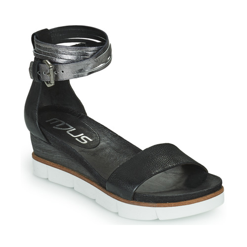 Mjus TAPASITA Negro / Plata - Envío gratis | Spartoo.es - Zapatos Sandalias Mujer 73,50 €