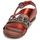 Zapatos Mujer Sandalias Mjus CHAT BUCKLE Rojo / Leopardo