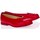 Zapatos Niña Bailarinas-manoletinas Garatti AN0069 Rojo