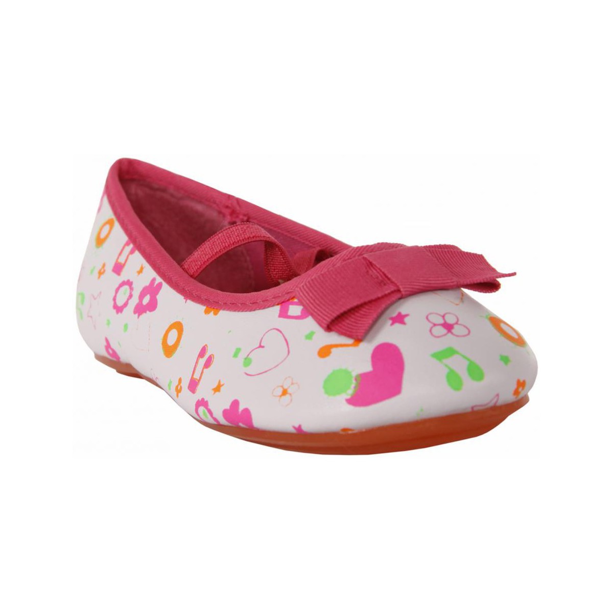 Zapatos Niña Bailarinas-manoletinas Flower Girl 149200-B2040 Blanco