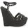 Zapatos Mujer Sandalias Sebastian S5245 Negro