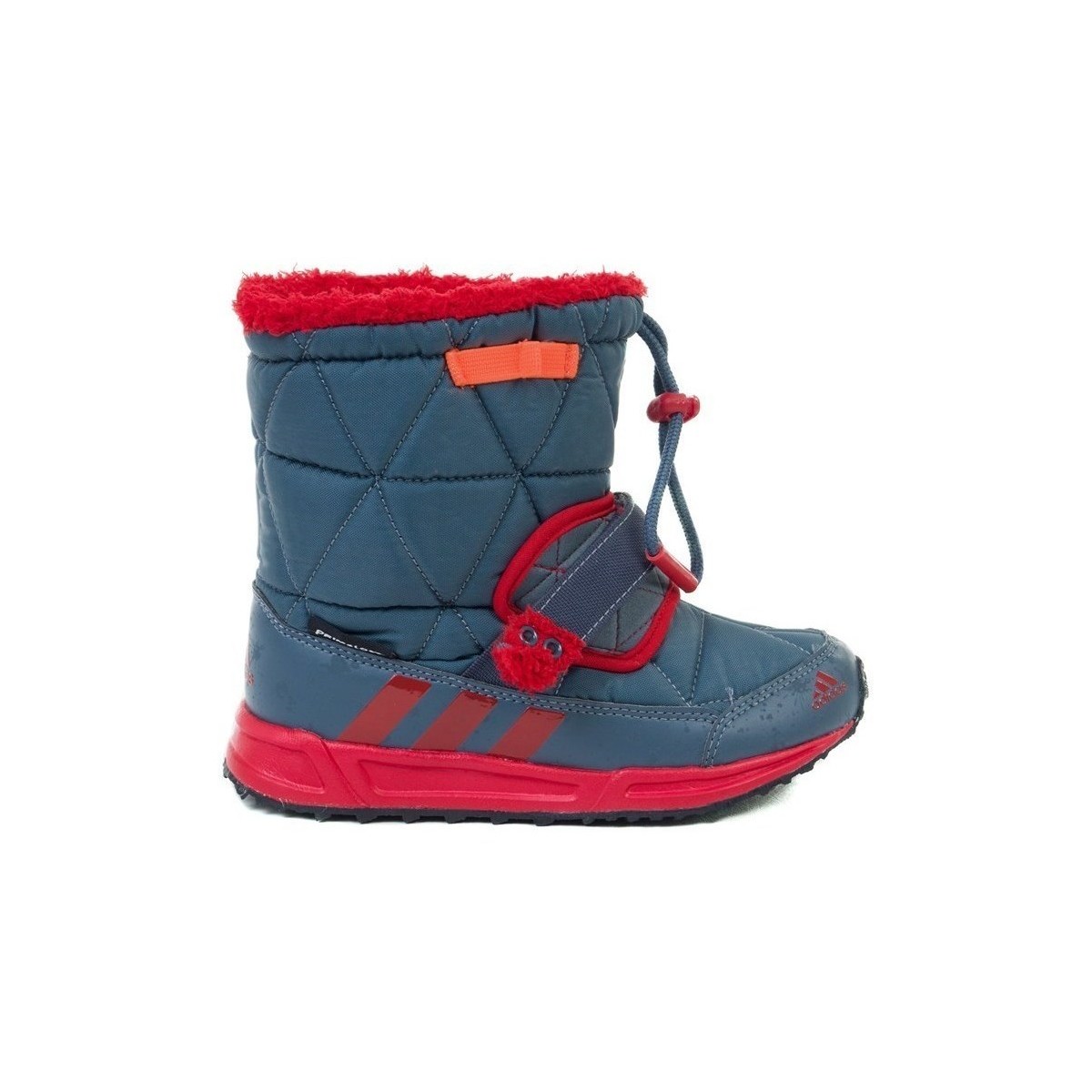 Zapatos Niños Botas de nieve adidas Originals Zambat C Grafito, Rojos, Azul