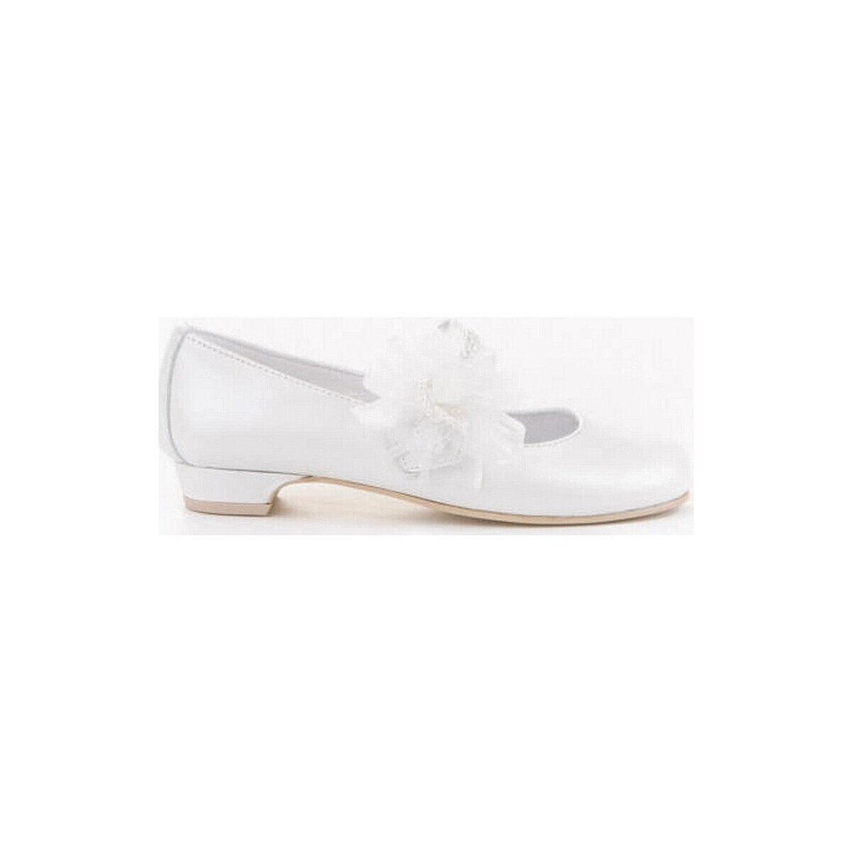 Zapatos Niña Bailarinas-manoletinas Angelitos 20868-24 Blanco