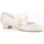 Zapatos Niña Bailarinas-manoletinas Angelitos 20869-24 Beige