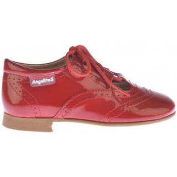 Zapatos Niña Derbie Angelitos 20971-18 Rojo