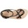 Zapatos Mujer Sandalias Gianluca - L'artigiano Del Cuoio 564 D NERO LGT-CUOIO Negro