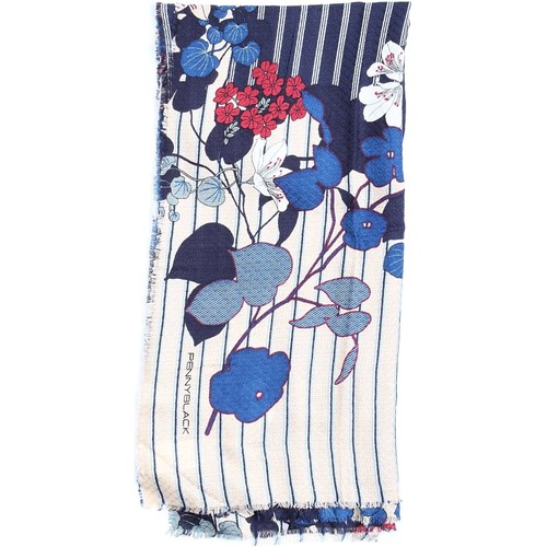 Accesorios textil Mujer Bufanda Pennyblack 55440818 Bufanda mujer Beige azul y rojo Multicolor